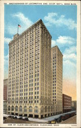 Brotherhood of Locomotive Eng. Co.Op. Nat'l Bank Bldg Postcard