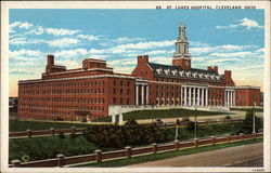 St. Luke's Hospital Postcard