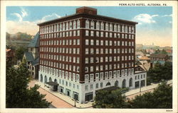 Penn-Alto Hotel Postcard