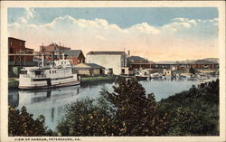 View of Harbor Postcard