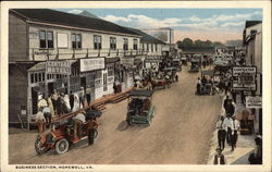 Business Section Postcard