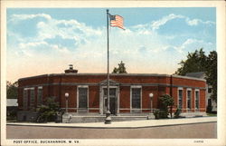Post Office buckhannon, WV Postcard Postcard