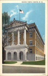 Masonic Temple Postcard