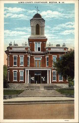 Lewis County Courthouse Postcard