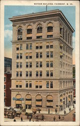Watson Building Fairmont, WV Postcard Postcard