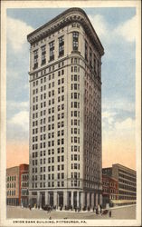 Union Bank Building Pittsburgh, PA Postcard Postcard