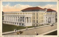 Margaret Morrison School, Carnegie Tech Pittsburgh, PA Postcard Postcard