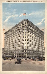 Kaufmann & Baer Co. Department Store Pittsburgh, PA Postcard Postcard