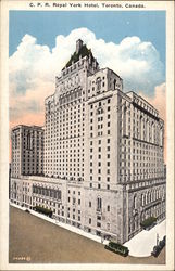 CPR Royal York Hotel Toronto, ON canada Ontario Postcard Postcard
