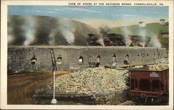 View of Ovens at the Davidson Works Postcard