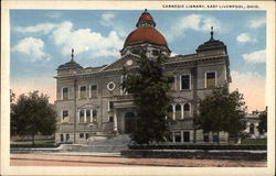 Carnegie Library Postcard