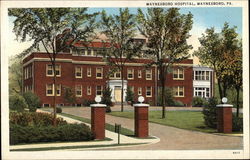 Waynesboro Hospital Postcard