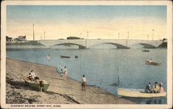 Highway Bridge Onset, MA Postcard Postcard