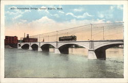 Interurban Bridge Grand Rapids, MI Postcard Postcard