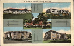 A Group of Schools Phoenix, AZ Postcard Postcard