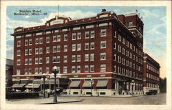 Zumbro Hotel Rochester, MN Postcard Postcard