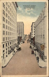 Robinson Street, Looking North Postcard
