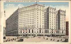 Hotel Statler and Statler Building Postcard