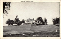 Oakley Country Club Watertown, MA Postcard Postcard
