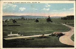 Golf Course at Summit Springs Hotel Postcard