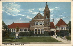 Public Library Postcard