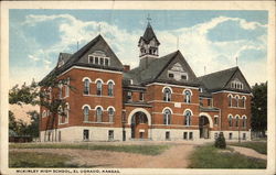 McKinley High School El Dorado, KS Postcard Postcard