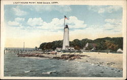 Light House Point Postcard