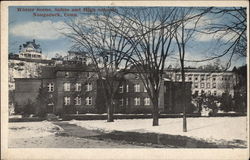 Winter Scene, Salem and High Schools Winter Scene, Salem and High Schools