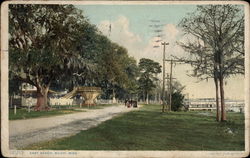 East Beach Biloxi, MS Postcard Postcard