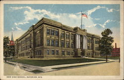 New High School Postcard