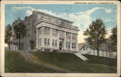Montefiore Hospital Pittsburgh, PA Postcard Postcard