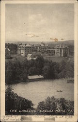 The Lakeside Eagles Mere, PA Postcard Postcard