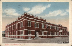 Armory Red Bank, NJ Postcard Postcard