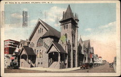 St. Paul M. E. Church Postcard