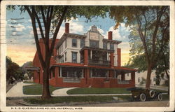 B.P.O. Elks Building No. 165 Haverhill, MA Postcard Postcard