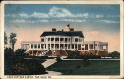 Cape Cottage Casino Postcard