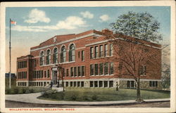 Wollaston School Postcard