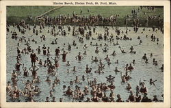 Phalen Beach, Phalen Park Postcard