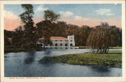 Boat House Postcard