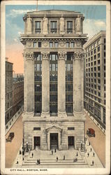 City Hall Boston, MA Postcard Postcard