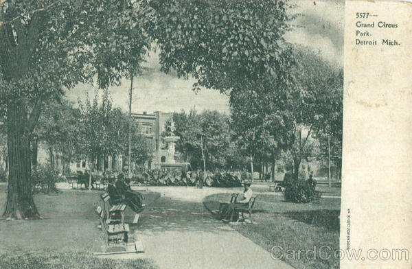 Grand Circus Park Detroit Michigan