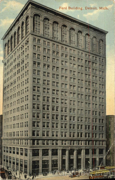 Ford Building Detroit Michigan Ford Building Detroit Michigan
