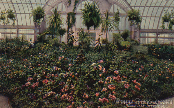 Interior, Horticultural Building, Belle Isle Detroit Michigan