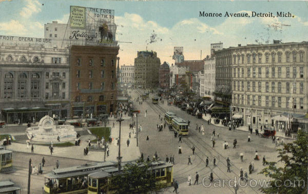 Monroe Avenue Detroit Michigan