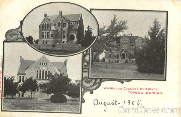 Washburn College Buildings Topeka Kansas