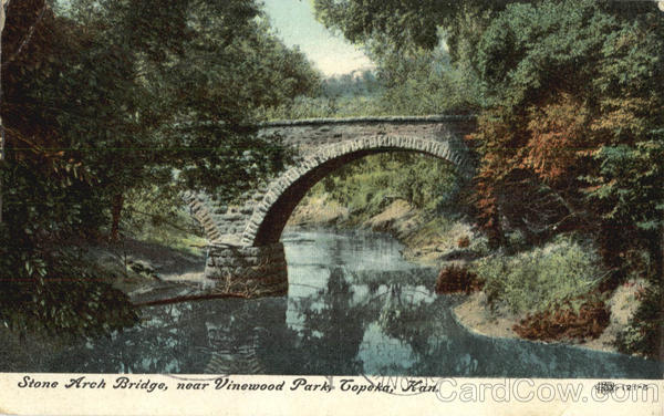 Stone Arch Bridge, Vinewood Park Topeka Kansas