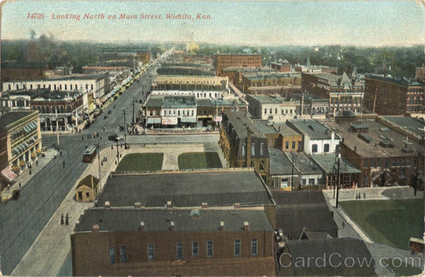 Looking North on Main Street Wichita Kansas