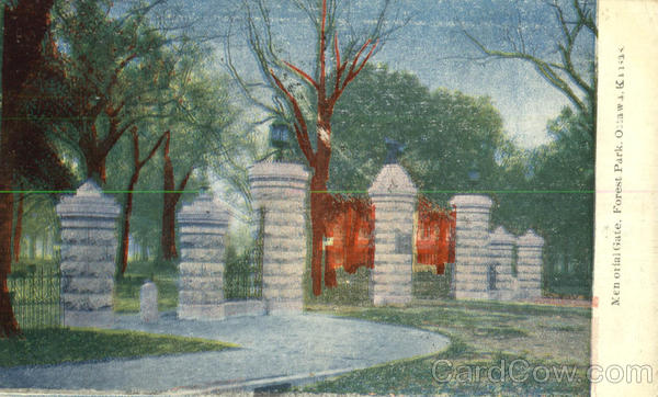 Men Orial Gate, Forest Park Ottawa Kansas