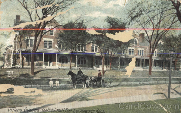Officers Quarter Scofield Hall Fort Leavenworth Kansas
