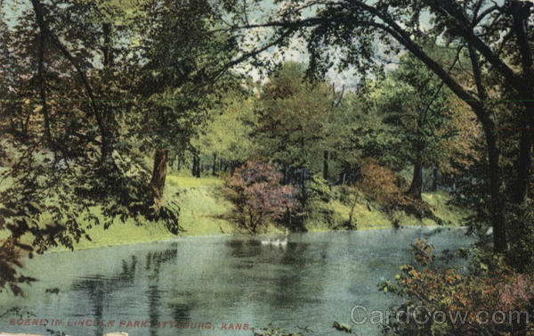 Scene in Lincoln Park Pittsburg Kansas